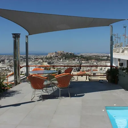 Appartamento Acropolis View Penthouse Atene Esterno foto